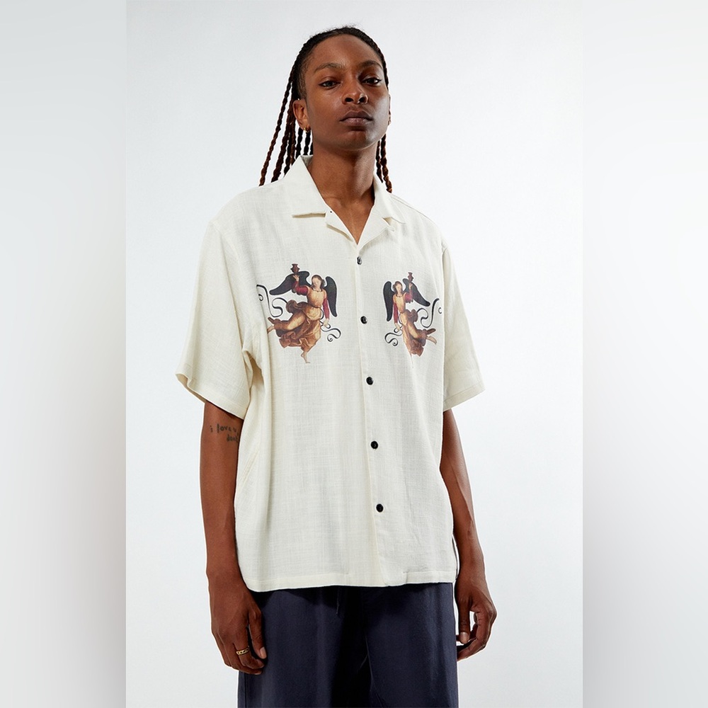 Pacsun Madonna Oversized Camp Shirt - Picture 3 of 16